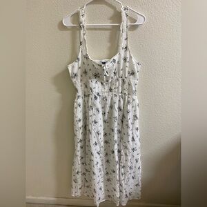 American‎ Eagle AEO Cottagecore Floral Smocked Maxi Dress L